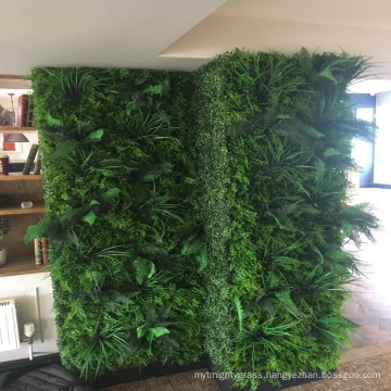 China wholesale synthetic vertical hedge garden foliage for interior decoration